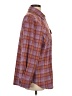 Steve Madden Plaid Purple Coat Size S - photo 4