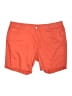 Avenue Solid Orange Shorts Size 28 AVERAGE - photo 1