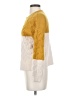 Hem & Thread Color Block Yellow Pullover Sweater Size S - photo 5