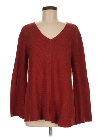 August Silk Pullover Sweater (view 1)