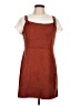 As U Wish Brown Casual Dress Size L - photo 1