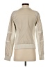 Blanc Noir 100% Polyurethane Ivory Track Jacket Size S - photo 2