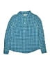 Vineyard Vines Checkered-gingham Green Long Sleeve Button-Down Shirt Size 6 - photo 1