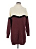 VICI Color Block Burgundy Pullover Sweater Size XS - photo 1