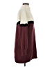 VICI Color Block Burgundy Pullover Sweater Size XS - photo 4