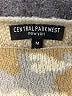 Central Park West Camo Gray Pullover Sweater Size M - photo 7