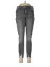 Kut from the Kloth Solid Gray Jeans Size 8 - photo 1