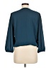 Nine Britton 100% Polyester Teal 3/4 Sleeve Blouse Size M - photo 2