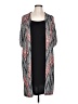 Perceptions Chevron-herringbone Black Gray Casual Dress Size L - photo 1