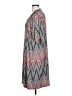 Perceptions Chevron-herringbone Black Gray Casual Dress Size L - photo 5