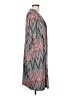 Perceptions Chevron-herringbone Black Gray Casual Dress Size L - photo 4