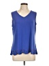 Citiknits Blue Sleeveless Top Size L - photo 1