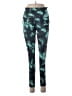 Assorted Brands Print Teal Active Pants Size M - photo 1