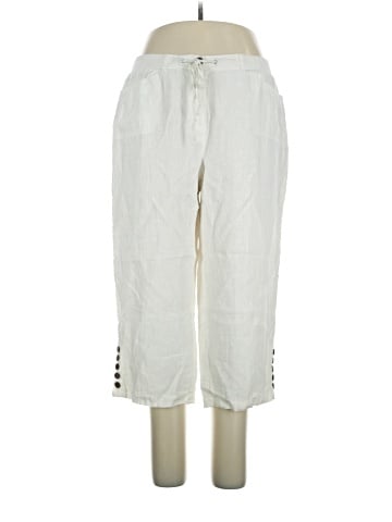 JM Collection Linen Pants (view 1)