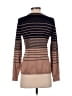 Liverpool Los Angeles Stripes Brown Pullover Sweater Size S - photo 2