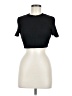 Shein Black Short Sleeve Top Size 8 - 10 - photo 1
