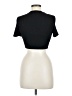 Shein Black Short Sleeve Top Size 8 - 10 - photo 2