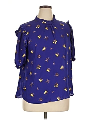 Lipslide 3/4 Sleeve Blouse (view 1)