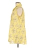 Catalog Classics 100% Cotton Yellow Sleeveless Blouse Size M - photo 5