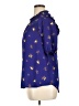 Lipslide 100% Polyester Stars Blue 3/4 Sleeve Blouse Size XL - photo 5