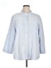 Assorted Brands 100% Cotton Blue 3/4 Sleeve Button-Down Shirt Size XL - photo 1