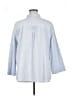 Assorted Brands 100% Cotton Blue 3/4 Sleeve Button-Down Shirt Size XL - photo 2