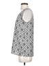 Pink Owl 100% Polyester Gray Silver Sleeveless Top Size S - photo 5