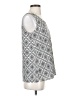 Pink Owl 100% Polyester Gray Silver Sleeveless Top Size S - photo 4