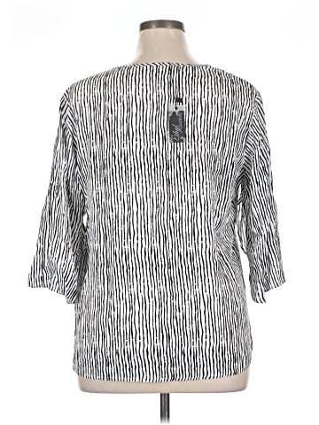Ethyl 3/4 Sleeve Blouse (view 2)