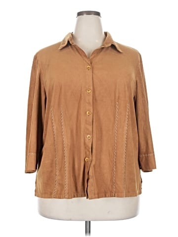 Requirements 3/4 Sleeve Blouse (view 1)