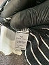Active USA Stripes Black Long Sleeve Blouse Size M - photo 8