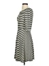 Pixley Stripes Black Casual Dress Size S - photo 5