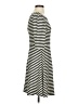 Pixley Stripes Black Casual Dress Size S - photo 4