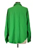 Rafaella 100% Polyester Green Long Sleeve Blouse Size L - photo 2