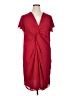 Quiz Red Cocktail Dress Size 16 - photo 1