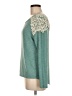 Moa Moa Teal Pullover Sweater Size M - photo 5