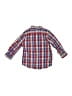 U.S. Polo Assn. 100% Cotton Plaid Red Long Sleeve Button-Down Shirt Size 4T - photo 2