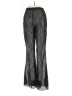 Unbranded Chevron-herringbone Black Casual Pants Size S - photo 2