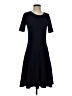Talbots Solid Black Casual Dress Size S - photo 1