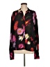Rag & Bone 100% Viscose Color Block Black Long Sleeve Blouse Size M (estimated) - photo 1
