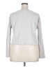 LC Lauren Conrad Gray Long Sleeve Top Size XXL - photo 2