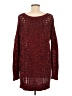 Express Tweed Red Pullover Sweater Size M - photo 2