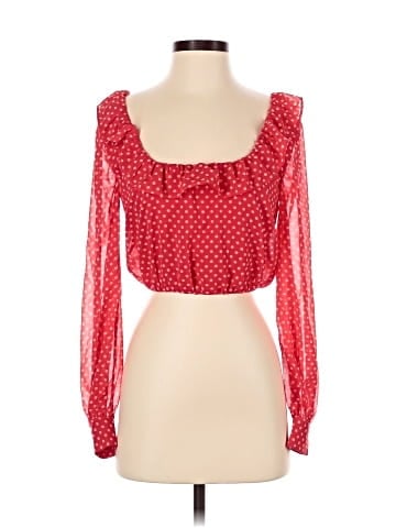 Lovers + Friends Long Sleeve Blouse (view 1)