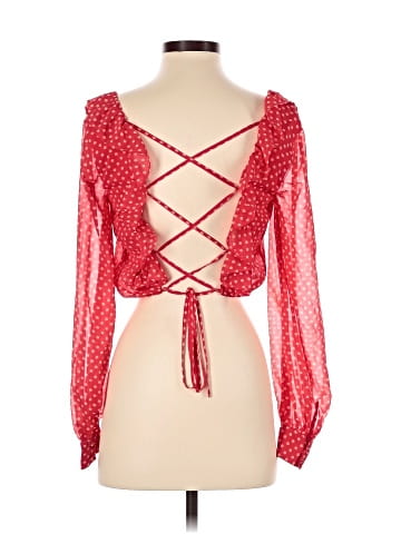 Lovers + Friends Long Sleeve Blouse (view 2)