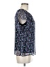 Vince Camuto 100% Polyester Blue Short Sleeve Blouse Size M - photo 4