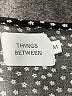 Things Between 100% Rayon Polka Dots Black Casual Dress Size M - photo 7