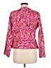 Laura Ashley 100% Viscose Print Pink Jacket Size M (petite) - photo 2