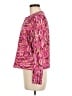 Laura Ashley 100% Viscose Print Pink Jacket Size M (petite) - photo 5
