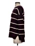 Staccato Stripes Purple Burgundy Pullover Sweater Size S - photo 5