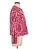 Laura Ashley 100% Viscose Print Pink Jacket Size M (petite) - photo 4